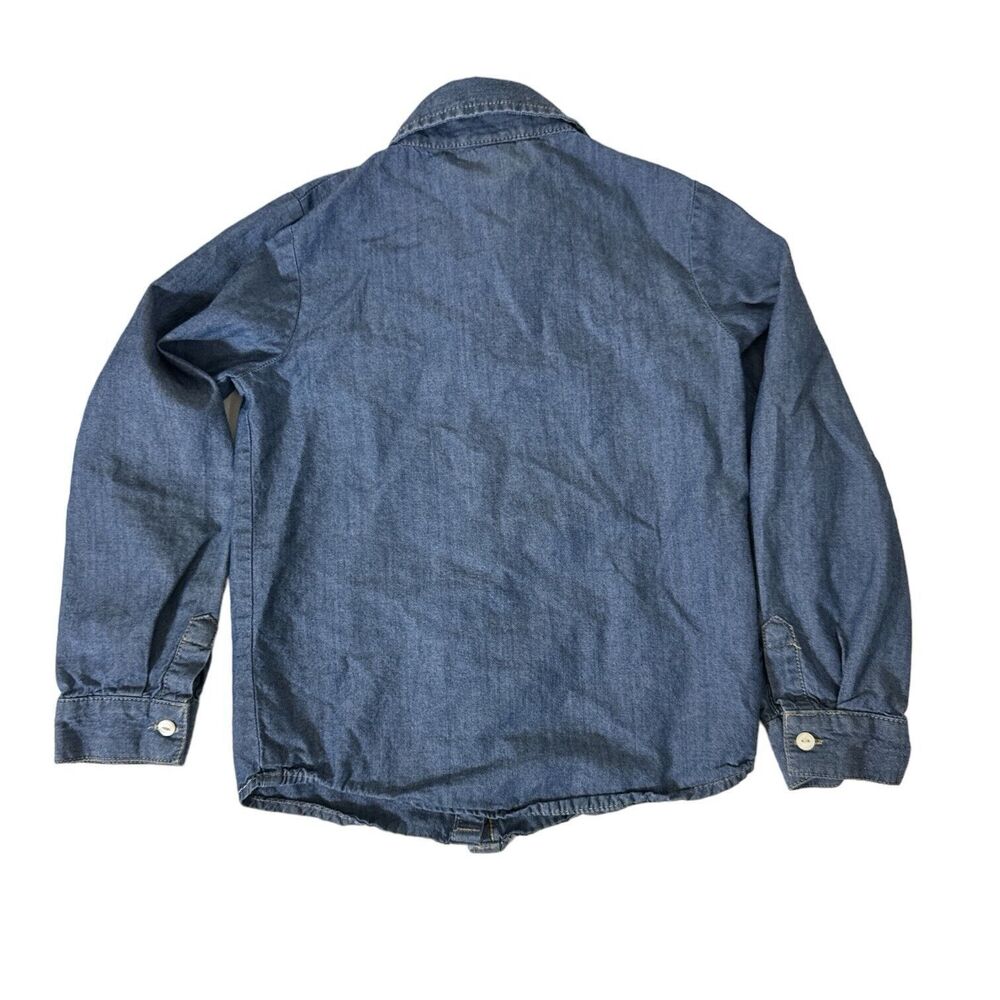 Carter's Boys Sz 6 Denim Button Up Shirt - Picture 2 of 3